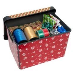 Simplify Santa's Elves Storage Tote Bin 15 Simplify Santa's Elves Storage Tote Bin -Christmas Designers Store D492890S 14
