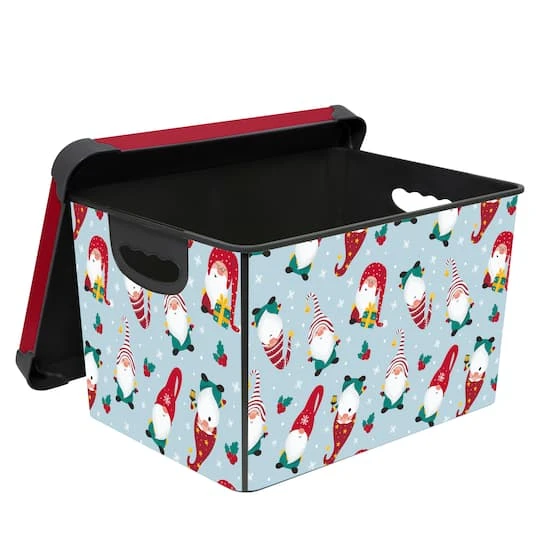 Simplify Happy Christmas Storage Tote Bin 12 Simplify Happy Christmas Storage Tote Bin - Image 10