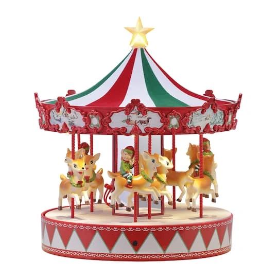 13" Vintage Carousel 5 13" Vintage Carousel - Image 3