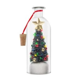 8" Christmas Message In A Bottle 7 8" Christmas Message In A Bottle -Christmas Designers Store D511945S 2