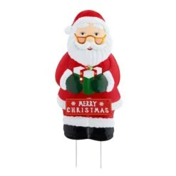 Santa Outdoor Metal Sign -Christmas Designers Store D511974S 1 1