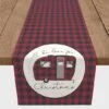 72" Christmas Camper Table Runner 1 72" Christmas Camper Table Runner -Christmas Designers Store D517972S 1