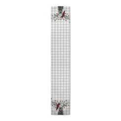 72" Christmas Lights Moose Table Runner 9 72" Christmas Lights Moose Table Runner -Christmas Designers Store D517975S 3