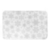 Designs Direct Simple Snowflake Pattern Bath Mat, 34" X 21" -Christmas Designers Store D518004S 1