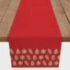 72" Christmas Cookies Border Table Runner -Christmas Designers Store D518033S 1