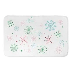 Designs Direct Retro Pattern Bath Mat, 34" X 21"