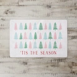 Tis The Season 27x18 Floor Mat -Christmas Designers Store D518069S 2