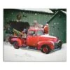 Santa Packing The Truck 24x20 Canvas Wall Art -Christmas Designers Store D518094S 1