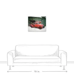 Santa Packing The Truck 24x20 Canvas Wall Art 13 Santa Packing The Truck 24x20 Canvas Wall Art -Christmas Designers Store D518094S 5