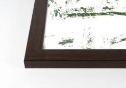 Christmas Snow On The Farm Walnut Framed Print Under Plexiglass -Christmas Designers Store D518109S 2