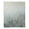 Winterwonderland Pines 50x60 Coral Fleece Blanket -Christmas Designers Store D518125S 1