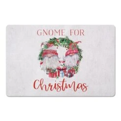 Gnome For Christmas Floor Mat