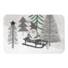 Designs Direct Sledding Gnome Bath Mat, 34" X 21" -Christmas Designers Store D518152S 1