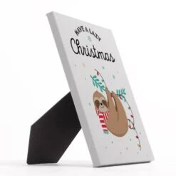 Have A Lazy Christmas Tabletop Canvas -Christmas Designers Store D518191S 2