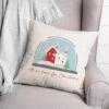 Home Christmas Snow Globe Throw Pillow -Christmas Designers Store D518226S 1