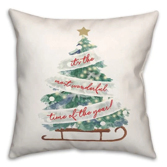 Most Wonderful Tree 18x18 Throw Pillow 5 Most Wonderful Tree 18x18 Throw Pillow - Image 3