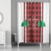 Designs Direct Beginning To Look Like Christmas 71" X 74" Shower Curtain