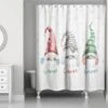 Let It Gnome Shower Curtain -Christmas Designers Store D518264S 1