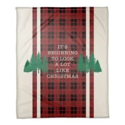 Look A Lot Like Xmas 50x60 Coral Fleece Blanket