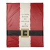 This House Believes 50x60 Coral Fleece Blanket -Christmas Designers Store D518276S 1