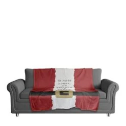 This House Believes 50x60 Coral Fleece Blanket -Christmas Designers Store D518276S 3