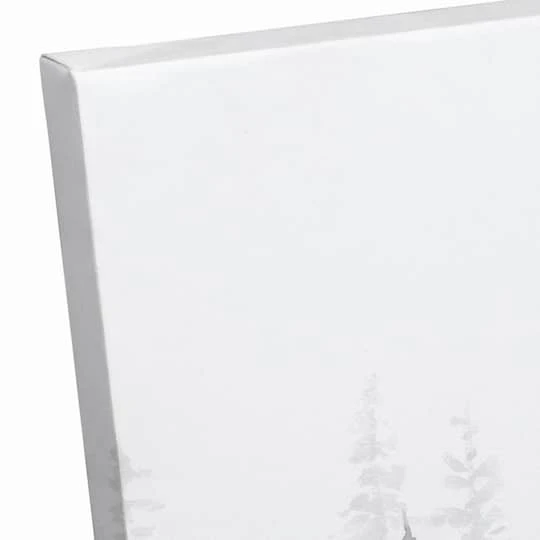 Black White Watercolor Trees 16x20 Canvas Wall Art 6 Black White Watercolor Trees 16x20 Canvas Wall Art - Image 4