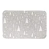 Designs Direct Winter Tree Soft Gray Bath Mat, 34" X 21" 1 Designs Direct Winter Tree Soft Gray Bath Mat, 34" X 21" -Christmas Designers Store D518375S 1