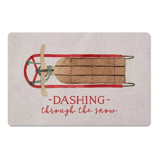 Dashing Sled 27x18 Floor Mat 4 Dashing Sled 27x18 Floor Mat - Image 2