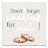 Christmas Cookies Santa Canvas Wall Art 2 Christmas Cookies Santa Canvas Wall Art -Christmas Designers Store D518450S 1
