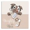 Christmas Dog Canvas Wall Art -Christmas Designers Store D518452S 1