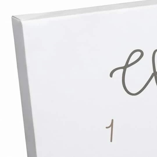 Christmas Trees Countdown Canvas Wall Art 6 Christmas Trees Countdown Canvas Wall Art - Image 4