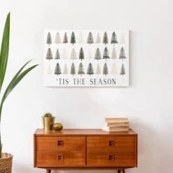 Tis The Season 30x20 Canvas Wall Art -Christmas Designers Store D518458S 4