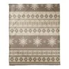 Neutral Christmas Sweater Coral Fleece Blanket -Christmas Designers Store D518500S 1