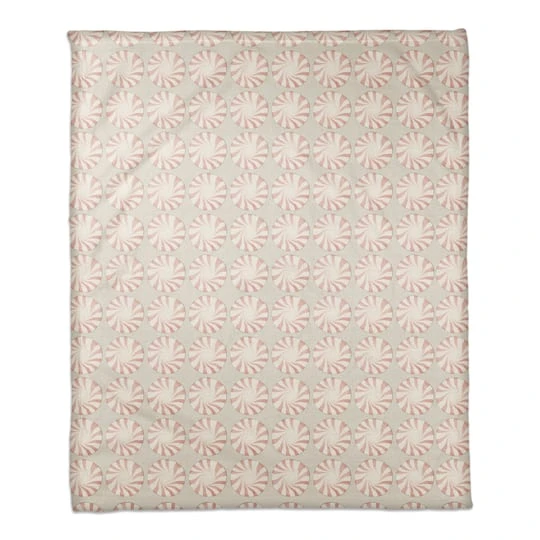 Peppermint Candy 50x60 Coral Fleece Blanket 4 Peppermint Candy 50x60 Coral Fleece Blanket - Image 2