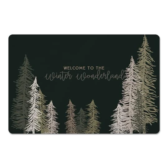 Dark Welcome Winter Wonderland 27x18 Floor Mat 4 Dark Welcome Winter Wonderland 27x18 Floor Mat - Image 2