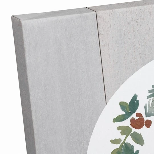 Christmas Wreath Canvas Wall Art 6 Christmas Wreath Canvas Wall Art - Image 4