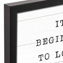 Look Like Christmas Canvas Wall Art In Black Frame 10 Look Like Christmas Canvas Wall Art In Black Frame -Christmas Designers Store D518560S 3