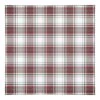 Red Gray Plaid 10x10 Cotton Twill Napkin 2 Red Gray Plaid 10x10 Cotton Twill Napkin -Christmas Designers Store D518588S 1