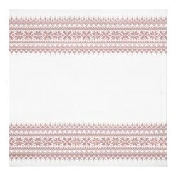 Knit Snowflakes 10x10 Cotton Twill Napkin -Christmas Designers Store D518589S 1 1