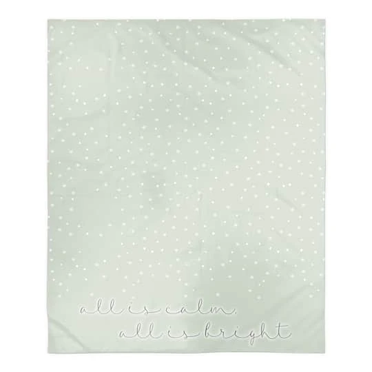 Snowy Calm Bright 50x60 Sherpa Fleece Blanket 3 Snowy Calm Bright 50x60 Sherpa Fleece Blanket