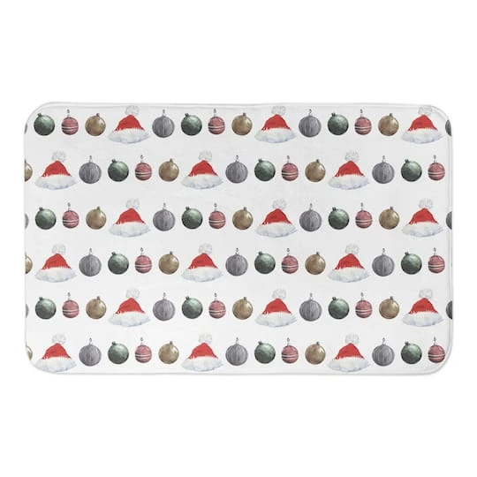 Sweater Ornaments Bath Mat 4 Sweater Ornaments Bath Mat - Image 2