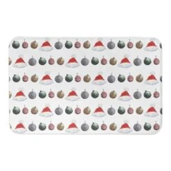 Sweater Ornaments Bath Mat