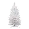 2.5ft. Unlit Sparkle White Spruce Artificial Christmas Tree 1 2.5ft. Unlit Sparkle White Spruce Artificial Christmas Tree -Christmas Designers Store D522189S 1