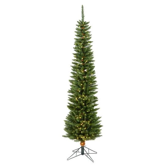 5.5ft. Pre-Lit Durham Pole Pine Artificial Christmas Tree, Warm White Dura-Lit® LED Lights 4 5.5ft. Pre-Lit Durham Pole Pine Artificial Christmas Tree, Warm White Dura-Lit® LED Lights - Image 2