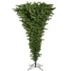 7.5ft. Unlit Green Upside Down Artificial Christmas Tree -Christmas Designers Store D522229S 1