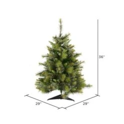 3ft. Unlit Cashmere Pine Artificial Christmas Tree -Christmas Designers Store D522302S 3