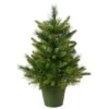 2ft. Unlit Cashmere Pine Artificial Christmas Tree In Pot -Christmas Designers Store D522388S 1