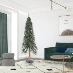 8ft. Unlit Natural Bark Alpine Artificial Christmas Tree -Christmas Designers Store D522415S 2