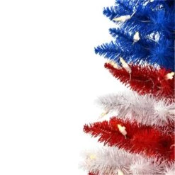 4ft. Pre-Lit Centennial Pine Artificial Christmas Tree In White Planter, Warm White LED Lights -Christmas Designers Store D522455S 3