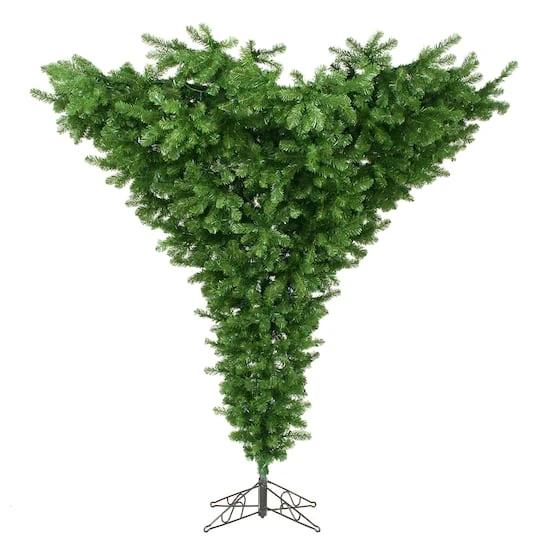7.5ft. Unlit Upside Down Artificial Christmas Tree 3 7.5ft. Unlit Upside Down Artificial Christmas Tree